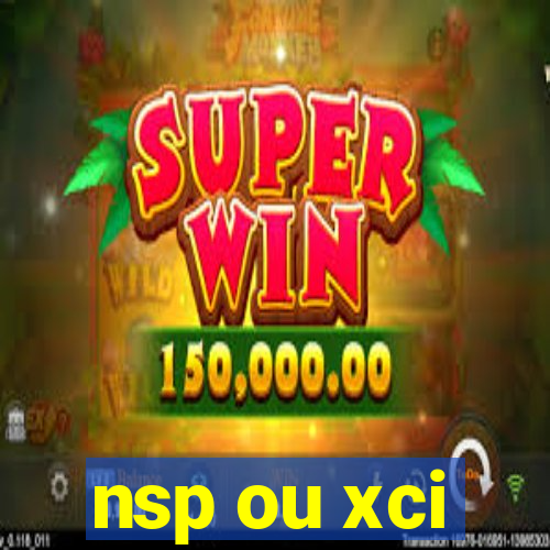 nsp ou xci